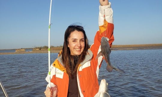 Fishing Boat for Rent on San Bernard River - Perfect for 4 Guests