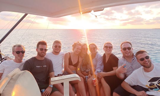 Curacao Sunset family trip