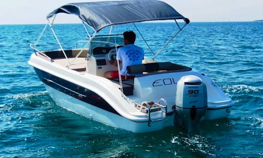 Eolo 570 Open Power Boat rental in Funtana