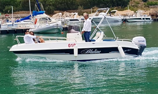 Bluline 010 Power Boat for rent in Castellammare del Golfo Sicilia