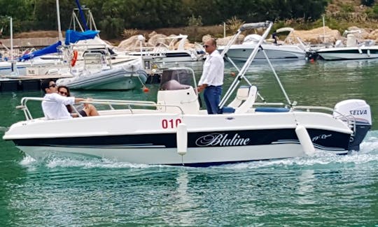 Bluline 010 Power Boat for rent in Castellammare del Golfo Sicilia