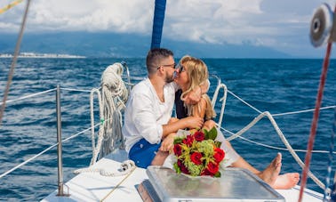 Make a Marriage Proposal Against the backdrop of Catalina Island with Catalina Sailing Yacht