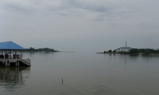 Croisière sur le fleuve Tanjung Emas à Muar, Johor