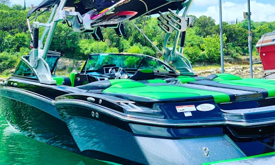 Surfurf and Wakeboard This X-Star with Atx Wake on Lake Travis!