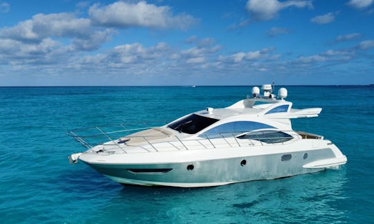 ¡The Best Choice! Beautiful Luxury Azimut Yacht in Cancún!