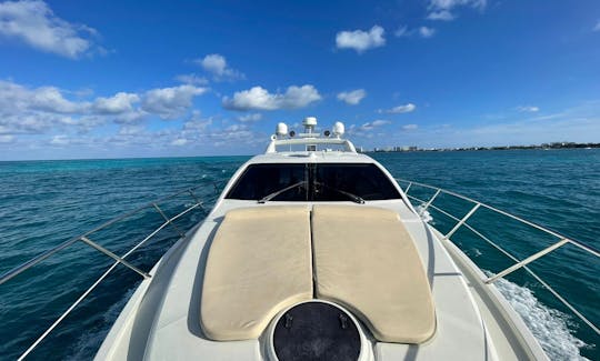 ¡The Best Choice! Beautiful Luxury Azimut Yacht in Cancún!