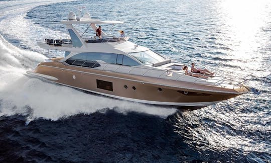 Brand New 70’ Azimut Flybridge Power Mega Yacht YR/ 2021 in MIAMI Beach