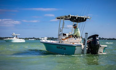 Sea Fox CC de 21 pies ideal para familias: crucería/pesca en Bradenton, Florida