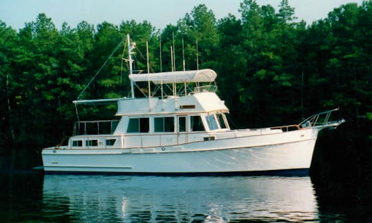 The "Mary Virginia" --  Grand Banks 46' luxury passenger trawler