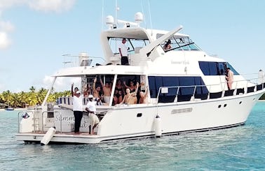 70' VIP Yacht Sosua Cabarere & Puerto Plata