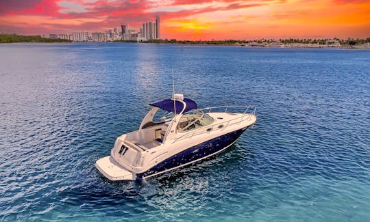 33ft Searay for Rent, Miami, Ft Lauderdale, Bimini Trips up to 10 people