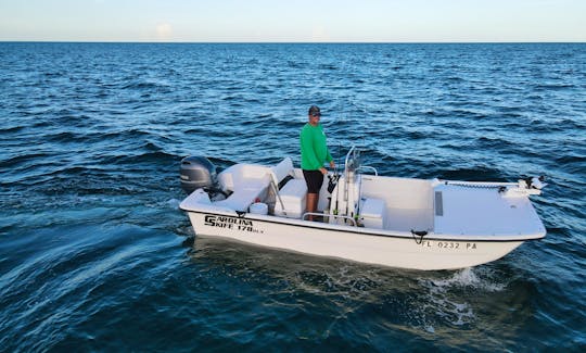 Carolina Skiff 178DLX Fishing Charter in Ft Lauderdale, Florida!