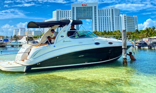 32ft - Sea Ray Sundancer - BCNR - Up To 10 Pax Cancun, Mexico