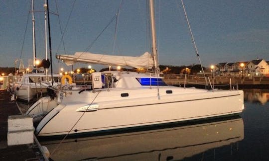 35' Cruising Catamaran on San Francisco Bay