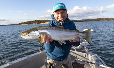 Sea Trout fishing with Ockelbo B18CC near Gothenburg