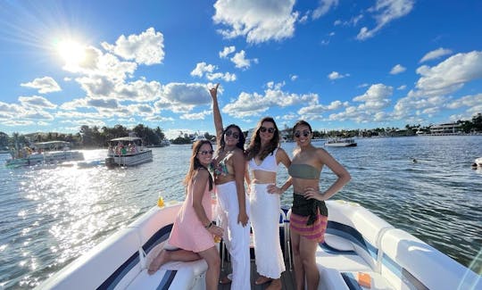 Enjoy the VIBE of Fort Lauderdale on a 24' Suntracker  Pontoon