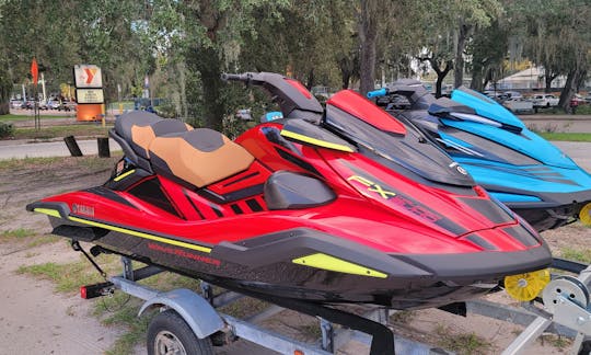 2 horas gratis con 8 horas de alquiler de Fast New Yamaha Supercharged Cruiser en Lakeland, Florida