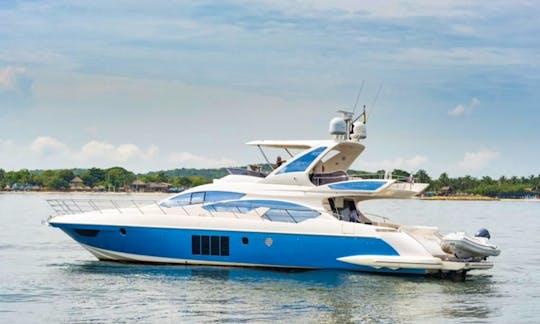 Deal of the Day! Azimut 64ft Power Mega Yacht for Rent in Cartagena, Colombia