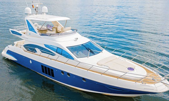 Deal of the Day! Azimut 64 Ft Power Mega Yacht for Rent in Cartagena, Colombia