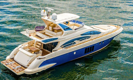 Deal of the Day! Azimut 64 Ft Power Mega Yacht for Rent in Cartagena, Colombia