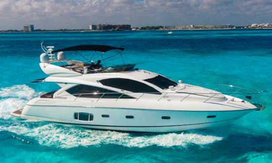 64 FT - SUNSEEKER MANHATTAN - STLL - UP TO 15 PAX CANCUN, MEXICO