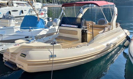 Solemar B23 RIB - Yamaha 225 (4T) in Sivota Lefkada