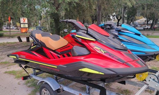 2hr free w/8hr rental 2022 Fast New Yamaha Waverunner in Clearwater, Florida