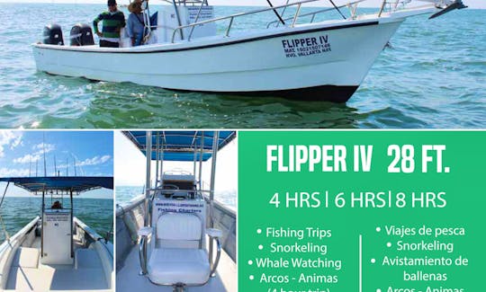 Flipper IV boat Nuevo Vallarta Fishing