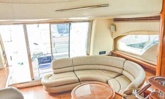 Location de yacht à moteur Azimut de 55 pieds à Punta Cana