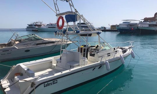 Carta de pesca privada com capitão experiente em Hurghada