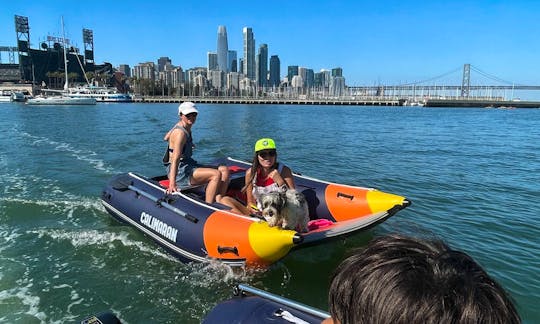 Electric boat for rent in San Francisco