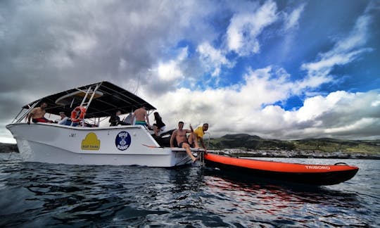 Boat Fun Activities + Sunset + Islet of Vila Franca