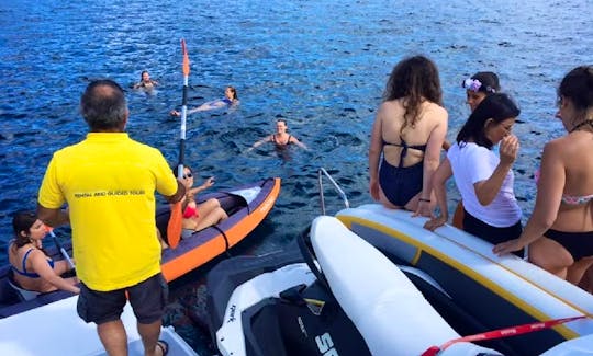Boat Fun Activities + Sunset + Islet of Vila Franca