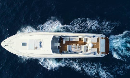 Leopard 23 Sport motor yacht for rent in Positano, Amalfi, Capri and Sorrento.