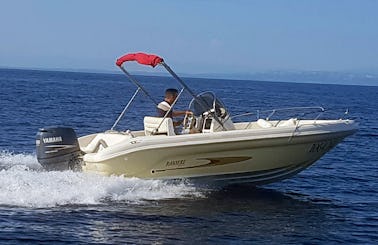 Experience the water of Mali Lošinj, Croatia Rent a Deck Boat!