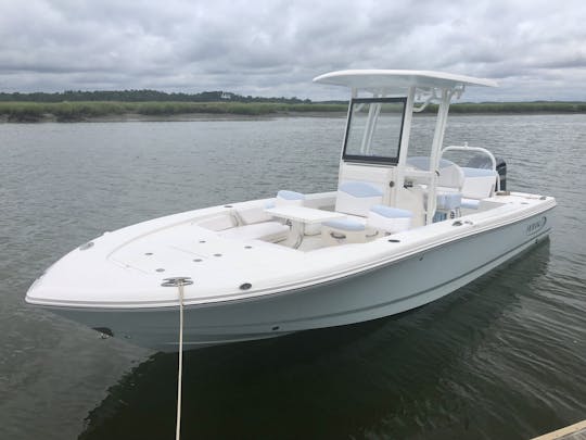 Private, custom charter in surrounding SC / GA waterways (Robalo 246 Cayman) 