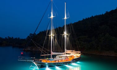 Goleta de vela de 90 pies en Bodrum/Mugla