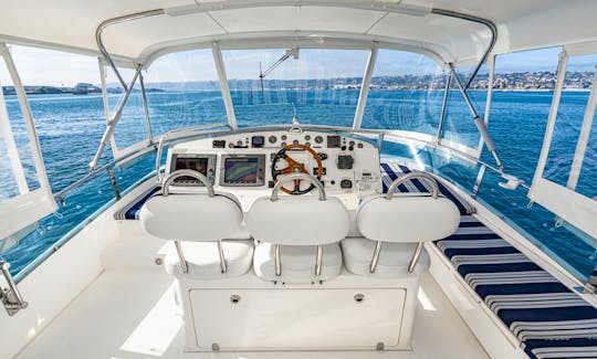 Fairline 59' Motor Yacht Charter In San Diego Bay