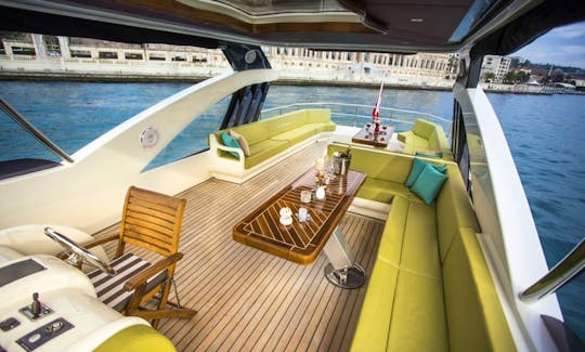 Amazing 78ft Motor Yacht for tour for special events in Istanbul/Turkey B6