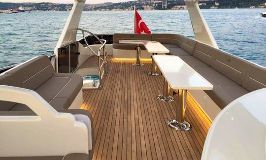 30 Person Motor Yacht for rent in Istanbul! B9
