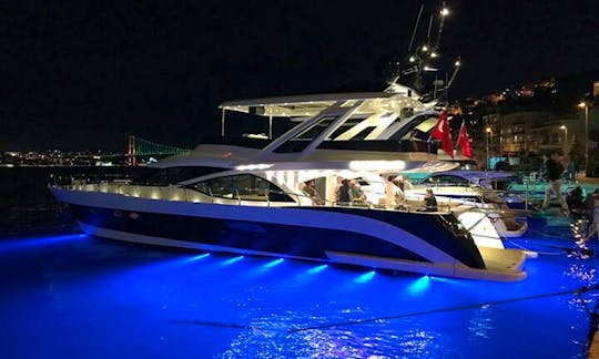 77ft luxury charter in Istanbul B10