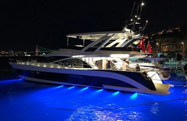 77ft luxury charter in Istanbul B10