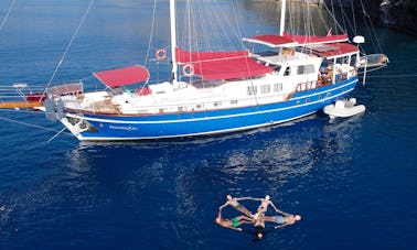 Gulet 8 Person Yacht! See the Beauty of Turkey!!