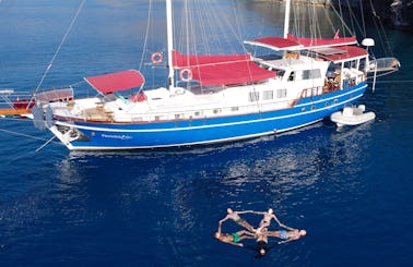 Gulet 8 Person Yacht! See the Beauty of Turkey!!