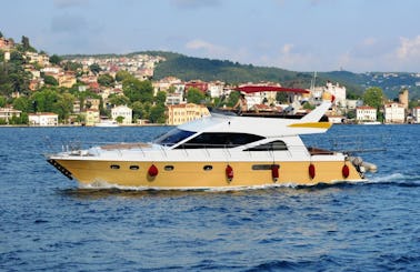 Charter the 53ft luxury Motor Yacht in Istanbul, Turkey B14