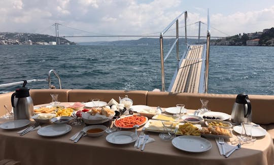 Charter the 53ft luxury Motor Yacht in Istanbul, Turkey B14