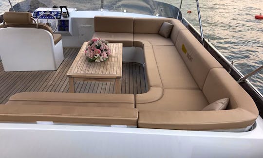 Charter the 53ft luxury Motor Yacht in Istanbul, Turkey B14