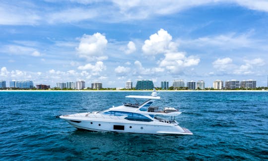 Azimut Flybridge 68.2ft - Miami Intracoastal cruise & fun