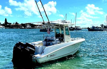 Luxury Class Boston Whaler 250 Outrage Center Console with USCG Licensed Captain in Lake Park, Florida
