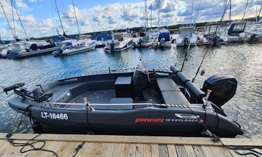 Barco Pioner 16 Explorer para alugar em Klaipėda, Lituânia